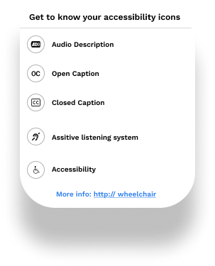 CineMax Accessibility Features and Considerations
