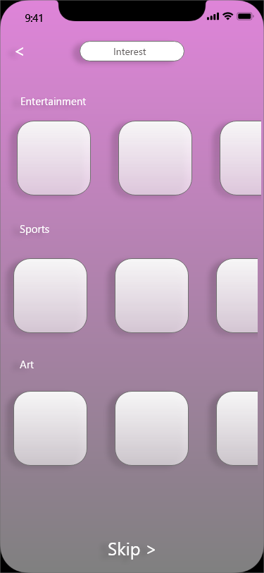 Poosh Social Features