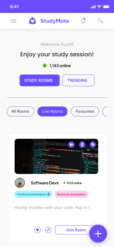 Study Mate Progress Tracking